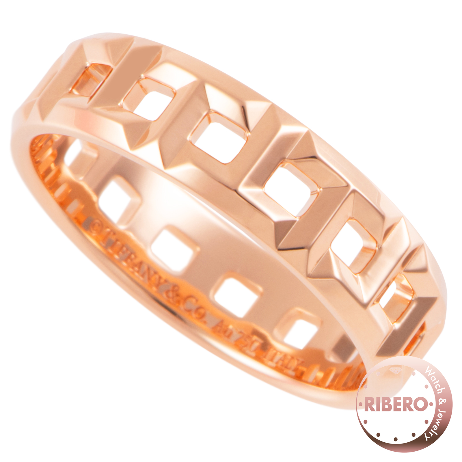 ティファニー ティファニーT トゥルー ワイド リング 15号