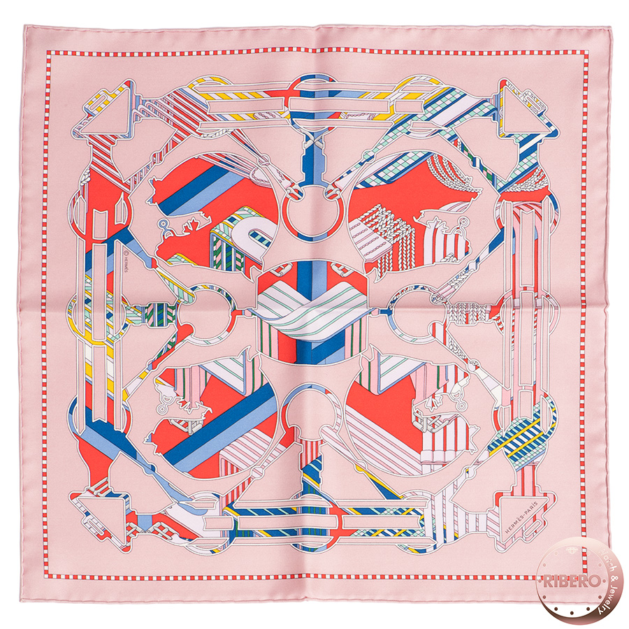 エルメス ガヴロッシュ Tatersale en Zigzag タッタソール・ジグザグ スカーフ