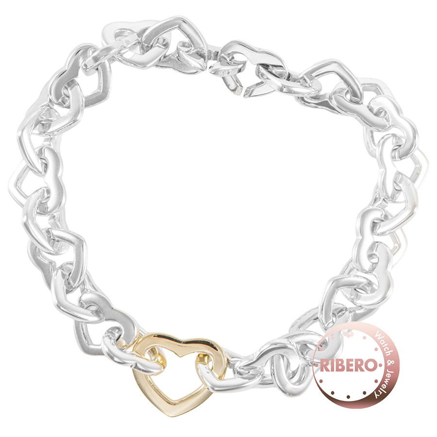 ティファニー ハートリンク ブレスレット