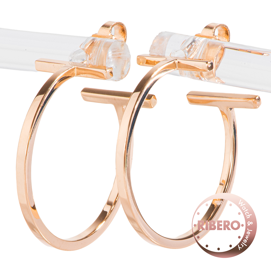 ティファニー ティファニーT ワイヤー フープ ピアス