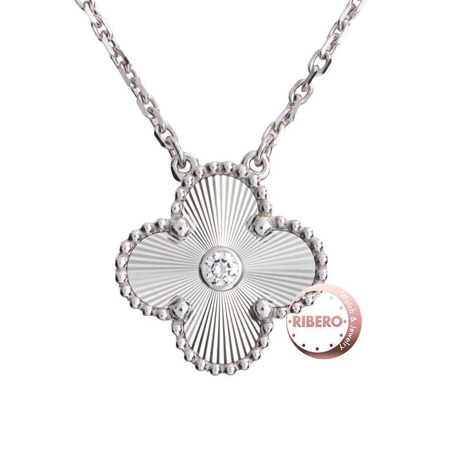 ヴァンクリーフ＆アーペル アルハンブラ ヴィンテージアルハンブラ ペンダント ギョシェ 2020年ホリデーコレクション