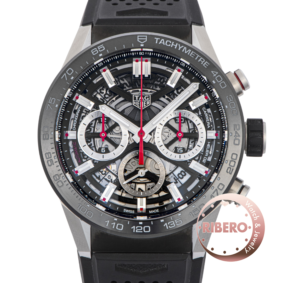 タグホイヤー カレラ キャリバー ホイヤー02 クロノグラフ CBG2010.FT6143