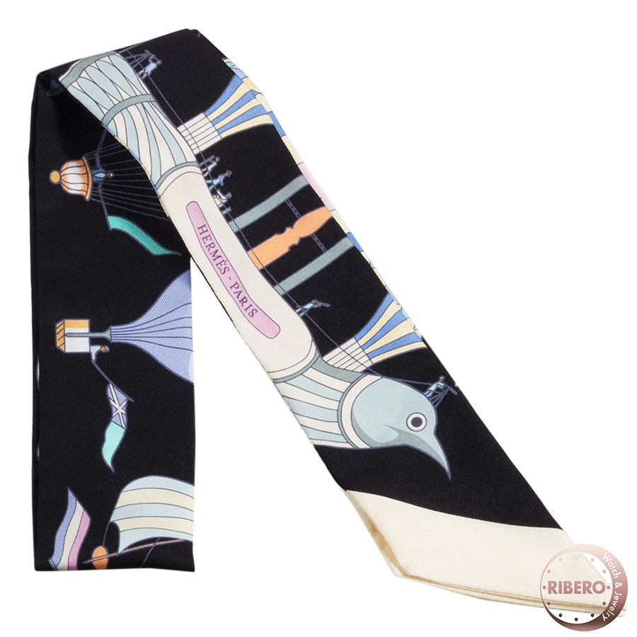 エルメス Les Folies du Ciel 大空の狂気 ツイリー