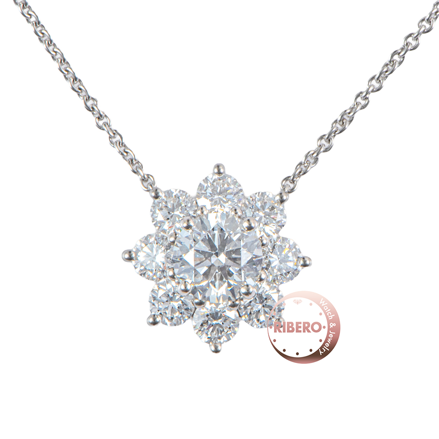 ハリーウィンストン サンフラワー ペンダント スモール