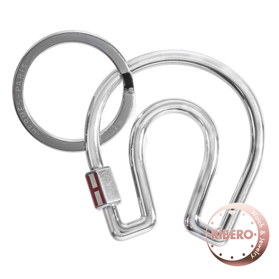 エルメス Porte-cles Fer a Cheval フェール ア シュヴァル キーリング