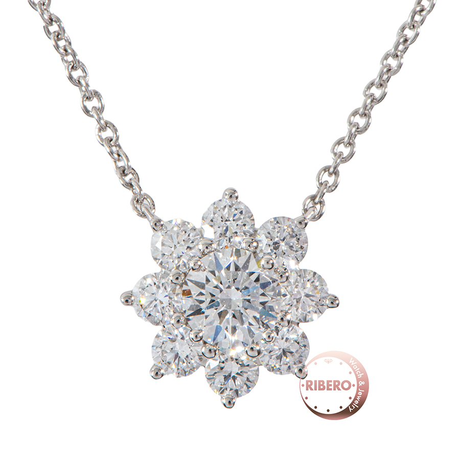 ハリーウィンストン サンフラワー ミニ ペンダント