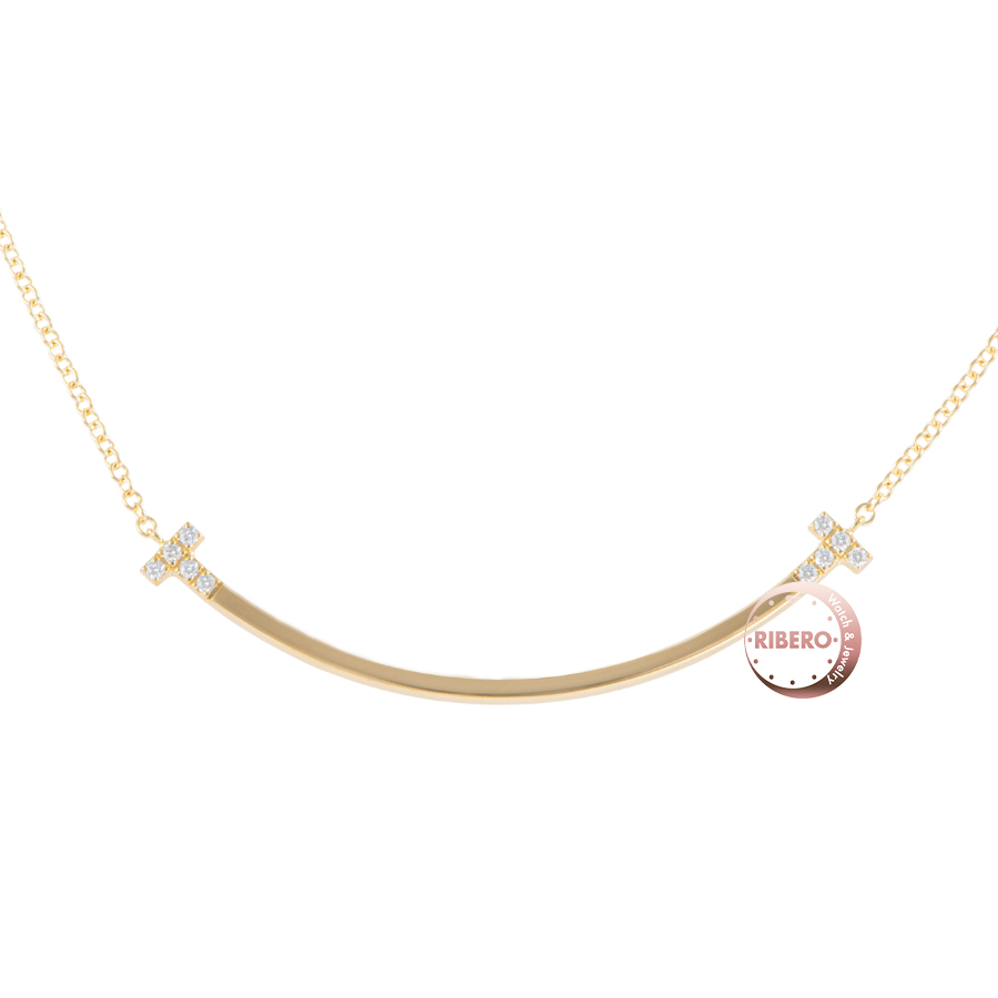 ティファニー ティファニーT スマイル ペンダント スモール ネックレス