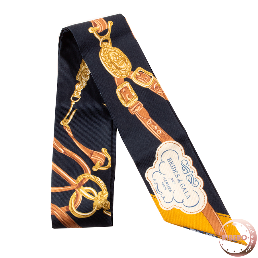 エルメス Brides de Gala Applique Pique ブリッド ドゥ ガラ アップリケ ピケ ツイリー