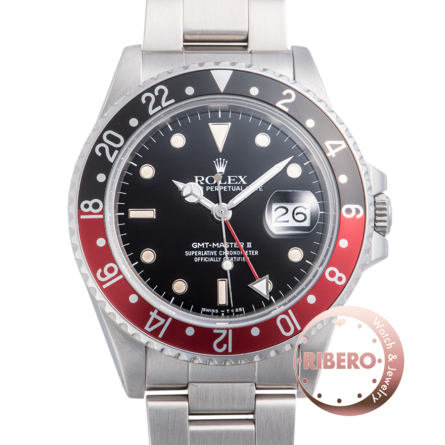 ロレックス GMTマスターII 16760 1986年製 ファットレディ オールトリチウム