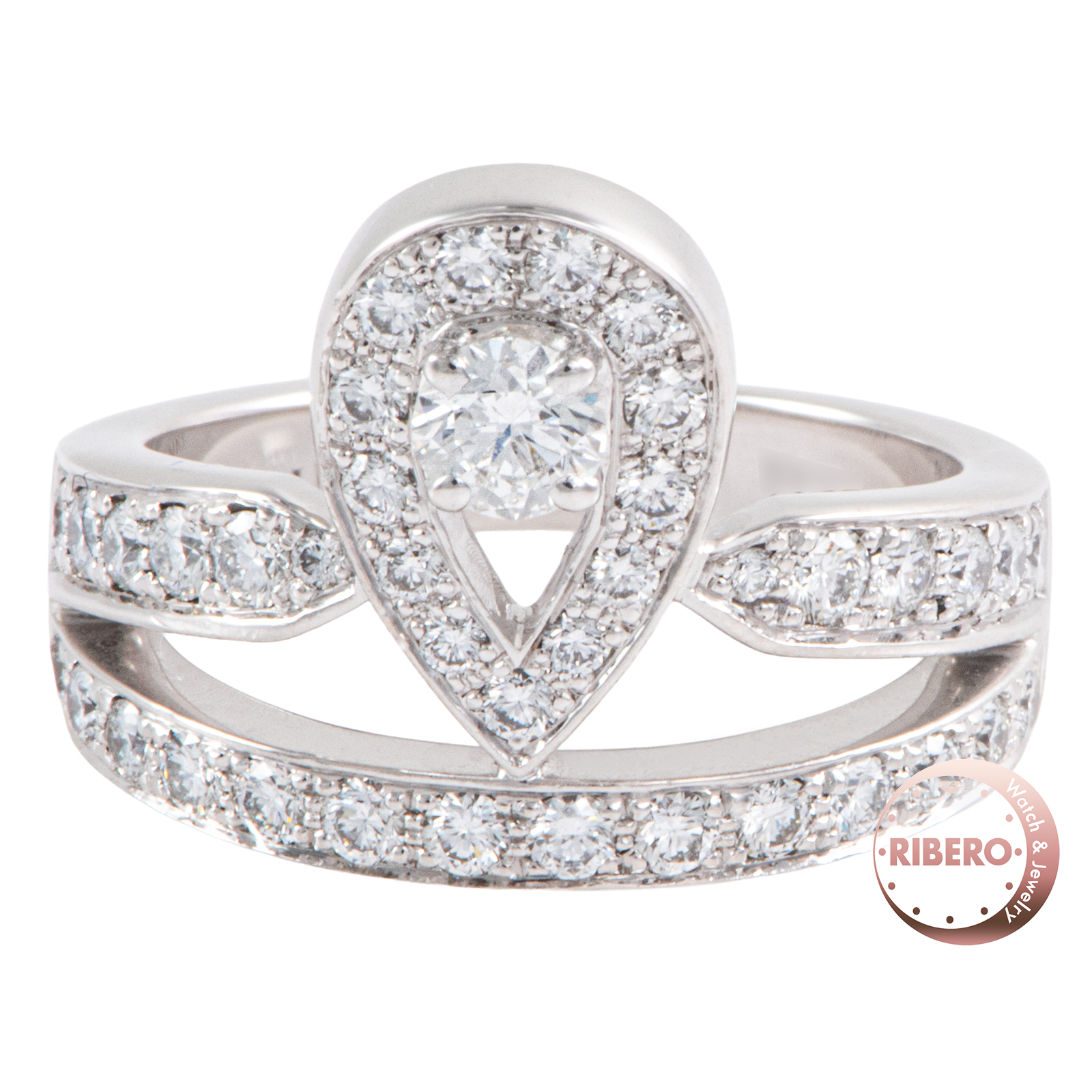 ショーメ ジョゼフィーヌ コレクション ティアラ リング 9号