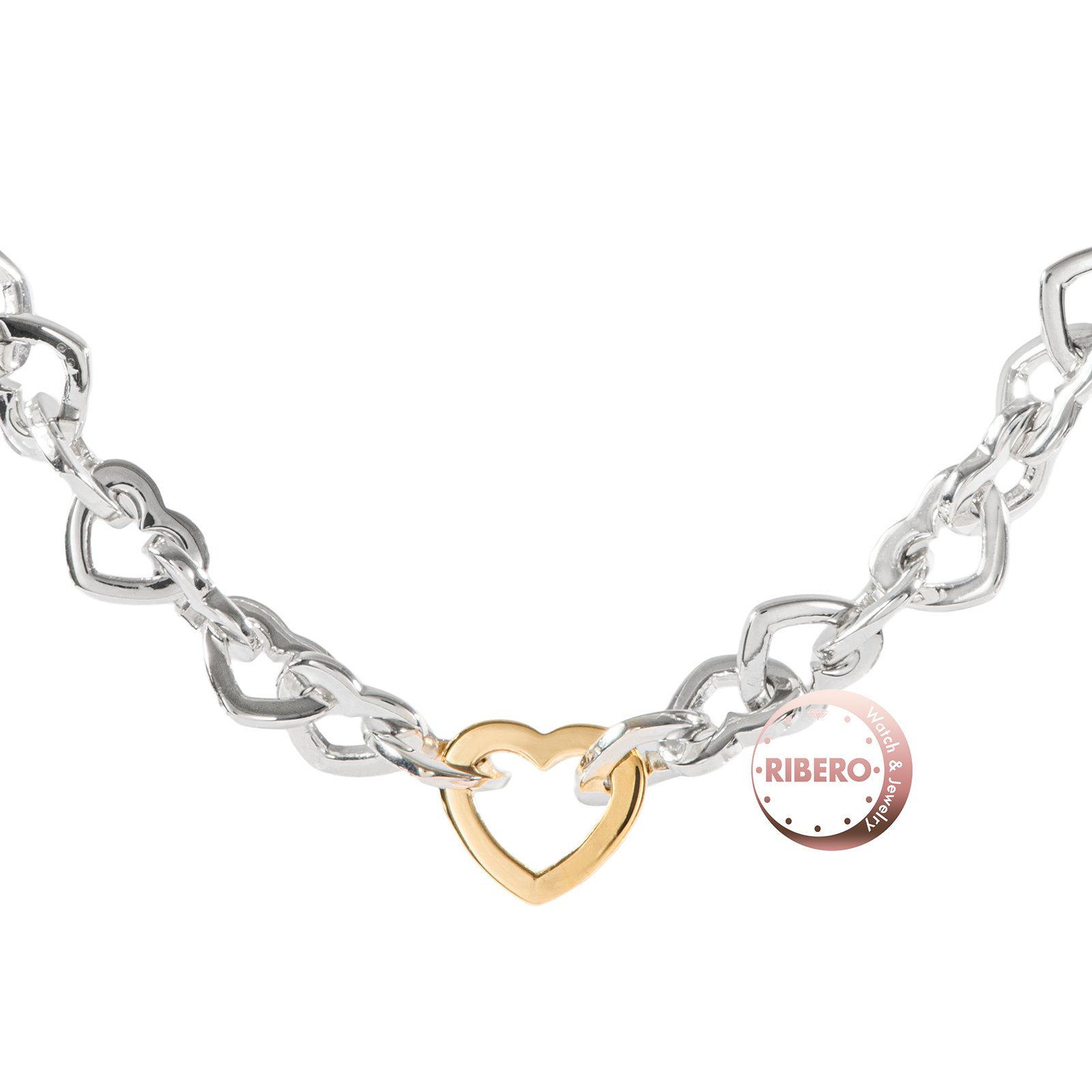 ティファニー ハートリンク ネックレス