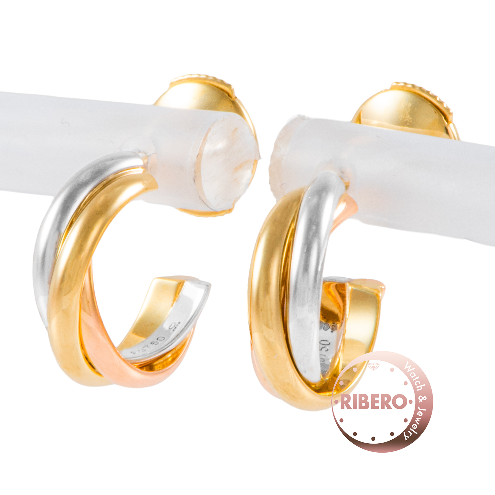 カルティエ トリニティ イヤリング ミニモデル