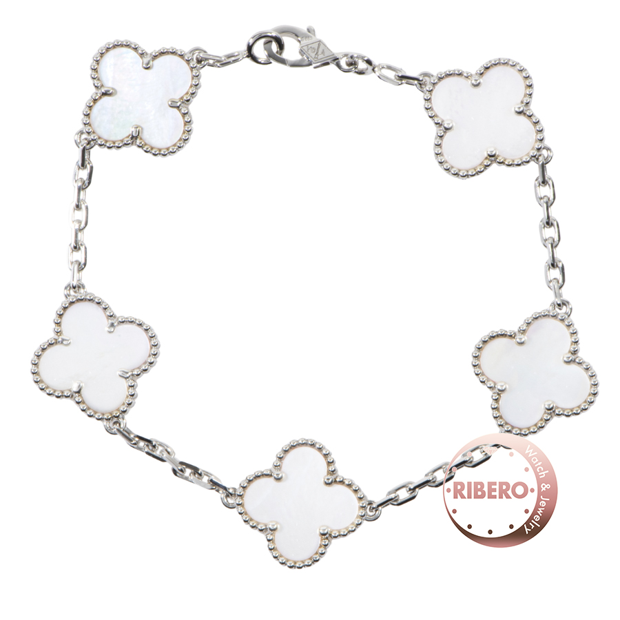 ヴァンクリーフ＆アーペル アルハンブラ ブレスレット 5モチーフ