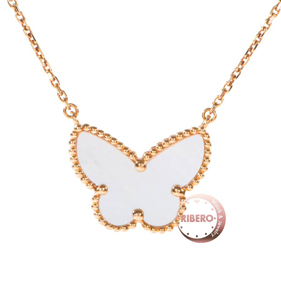 ヴァンクリーフ＆アーペル アルハンブラ ラッキーアルハンブラ パピヨン ペンダント