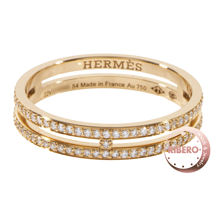 エルメス アリアンヌ PM リング ウェディングリング 14号