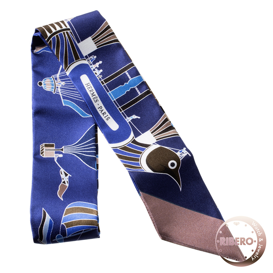 エルメス Les Folies du Ciel 大空の狂気 ツイリー