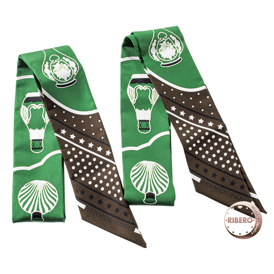 エルメス Les Flacons Bandana 香水瓶 ツイリー