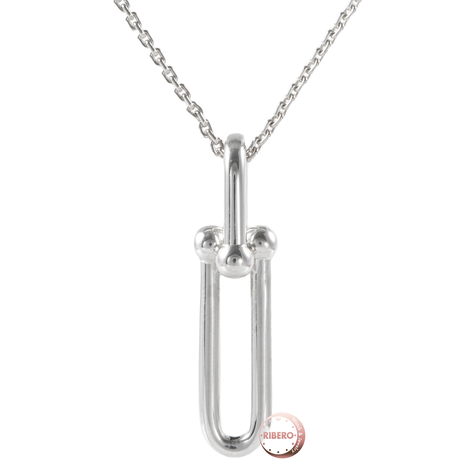 ティファニー ハードウェア リンク ペンダント