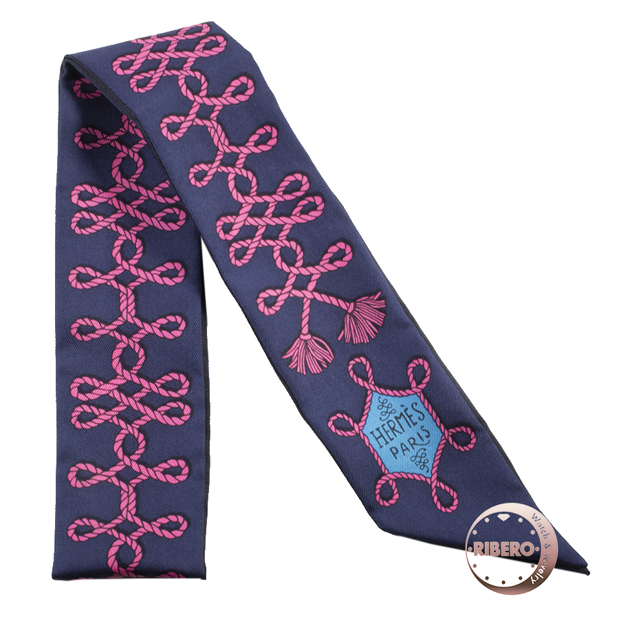 エルメス Galons et Brandebourgs 飾緒とブランデンブルク飾り ツイリー