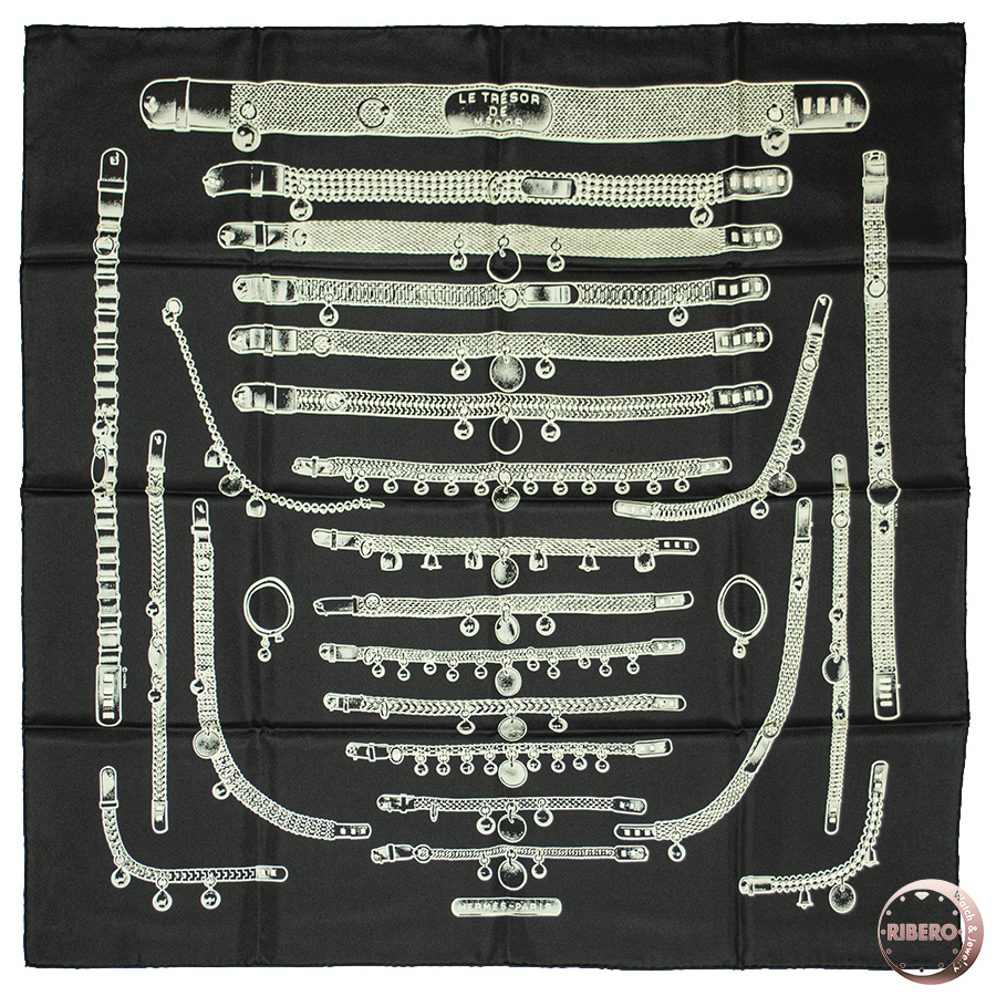 エルメス カレ90 Le Tresor de Medor トレゾール ドゥ メドール スカーフ