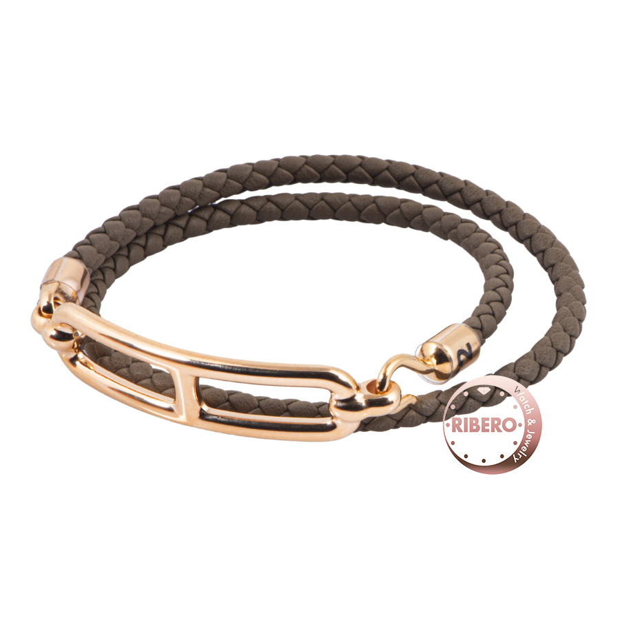 エルメス レザーブレスレット ルリ ドゥブルトゥール ブレスレット