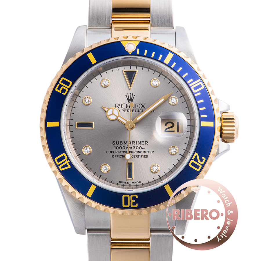 ロレックス 16613SG F番