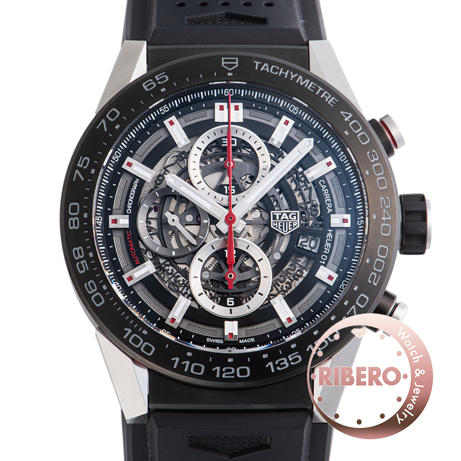 タグホイヤー カレラ キャリバー ホイヤー01 クロノグラフ CAR2A1Z.FT6044