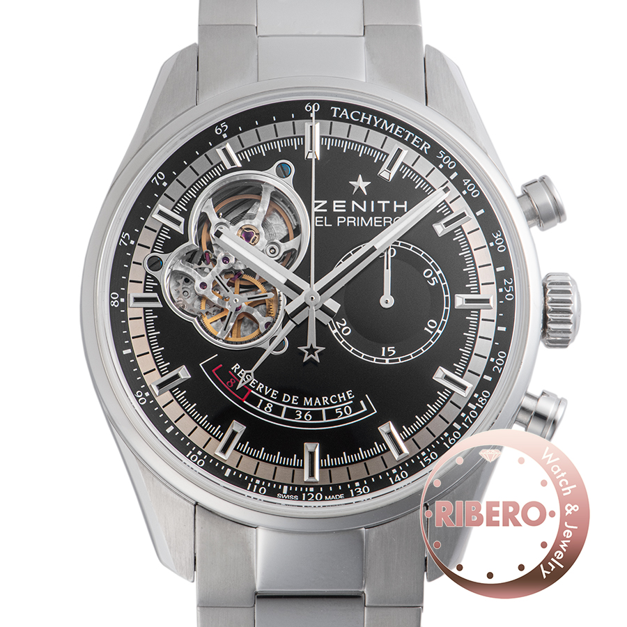 ゼニス エルプリメロ クロノマスターオープン パワーリザーブ 03.2080.4021/21.M2040