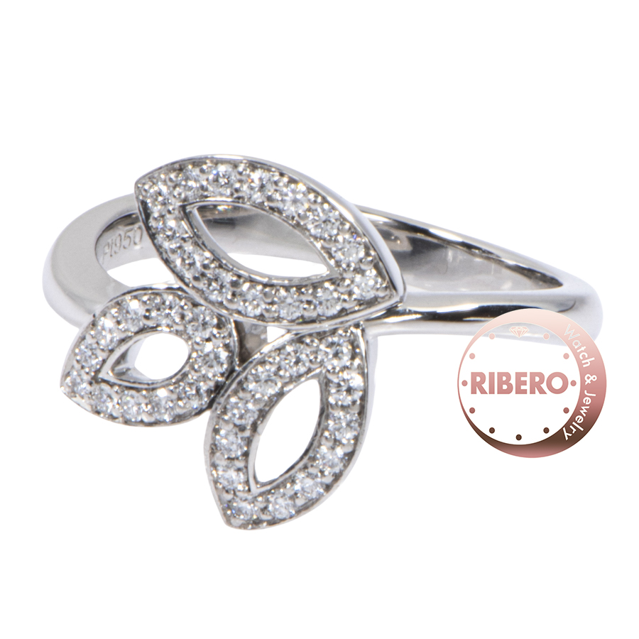 ハリーウィンストン リリークラスター ミニ リング 8号