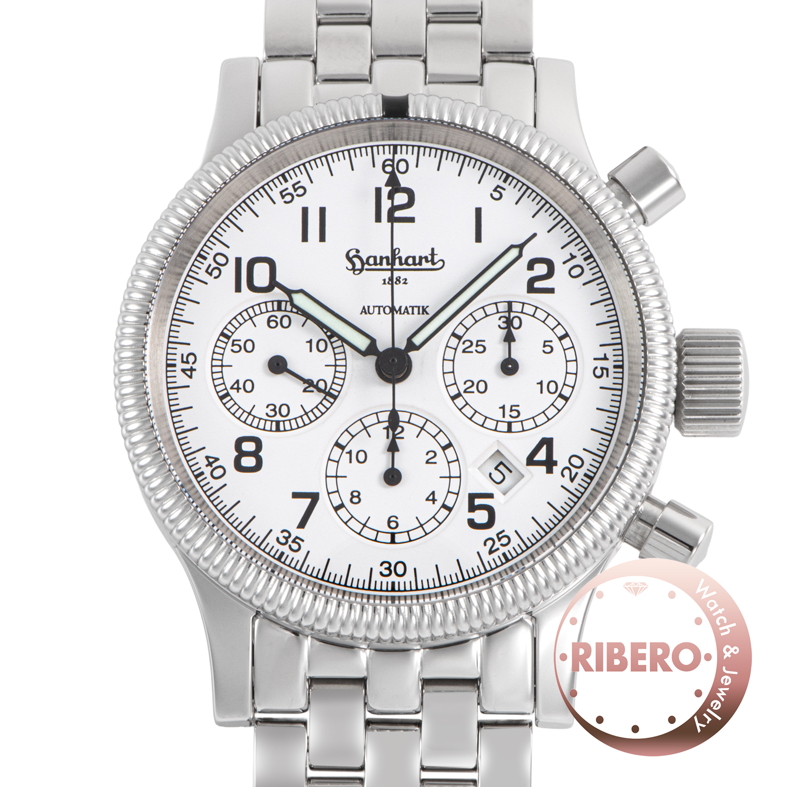 ハンハルト HANHART ハンハルト シリウス パイロットクロノ 711.000B.00