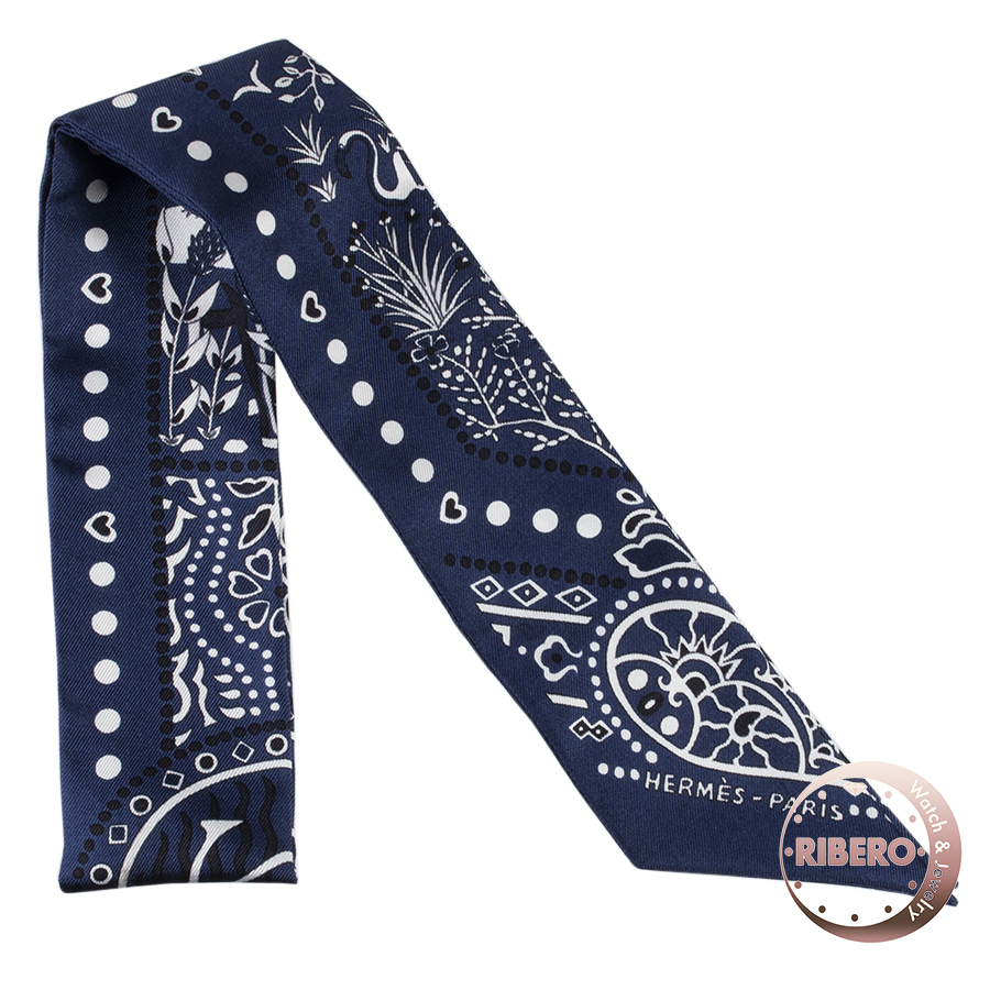 エルメス ツイリー Entre Ciel et mer Bandana 空と海の間 バンダナ