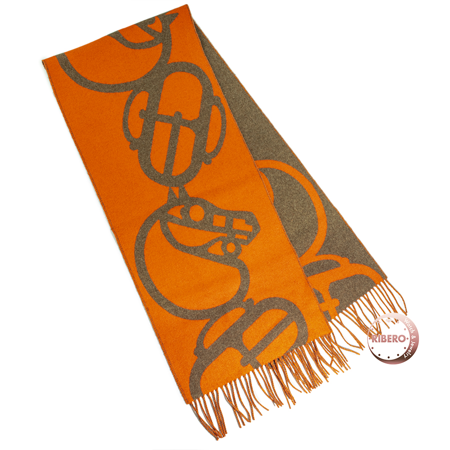 エルメス バックル・カマイユ マフラー