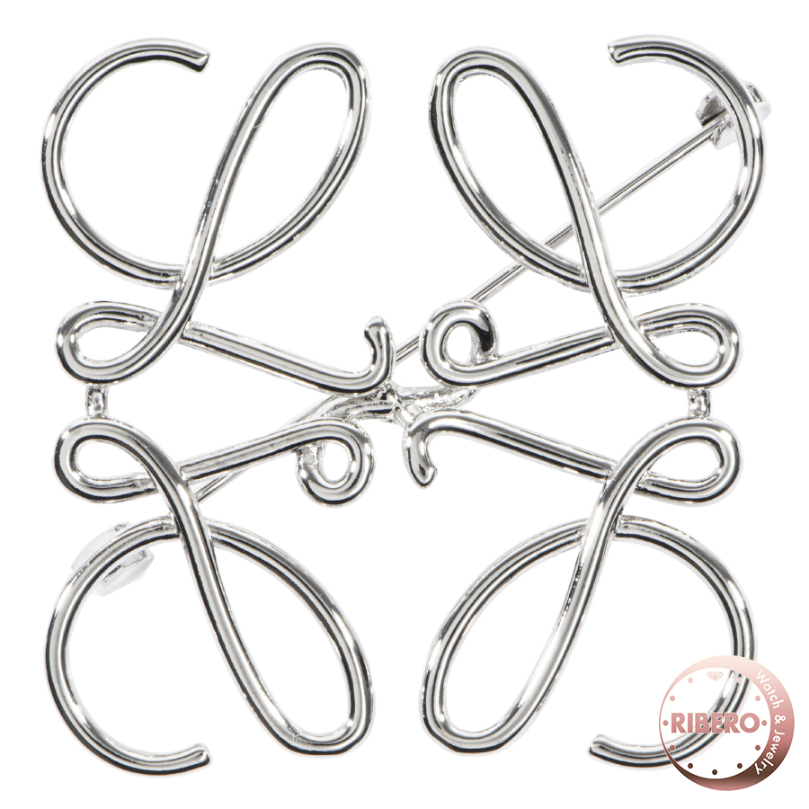 ロエベ アナグラム ブローチ