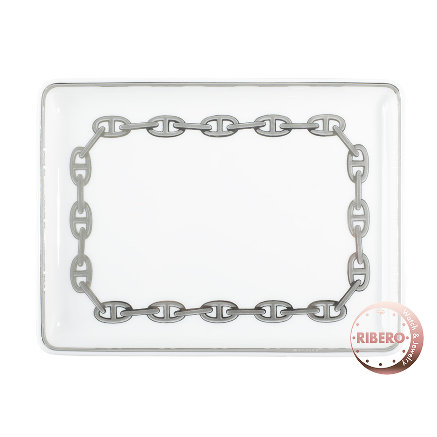 エルメス スクエアプレート シェーヌダンクル