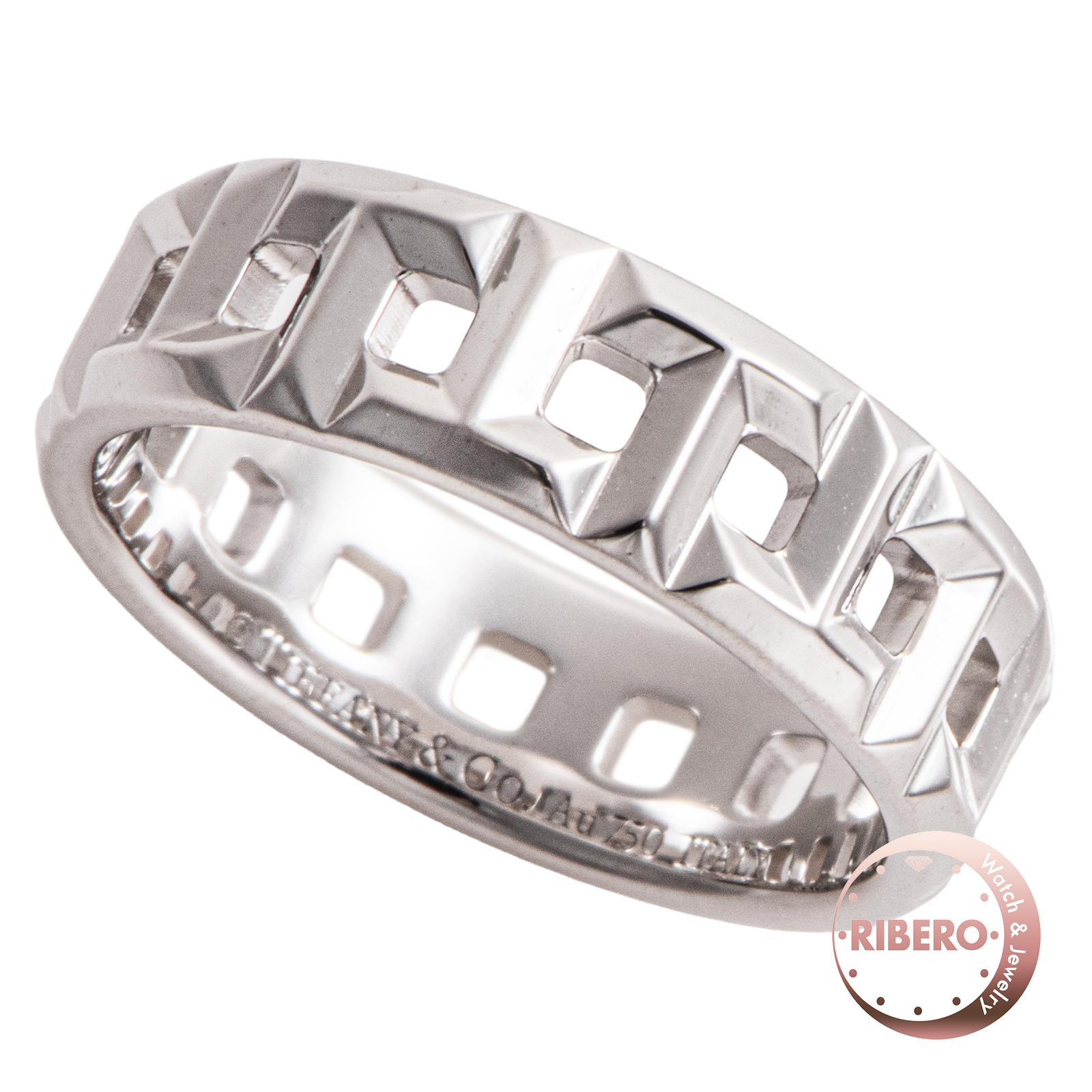 ティファニー ティファニーT トゥルー ワイド リング 9号