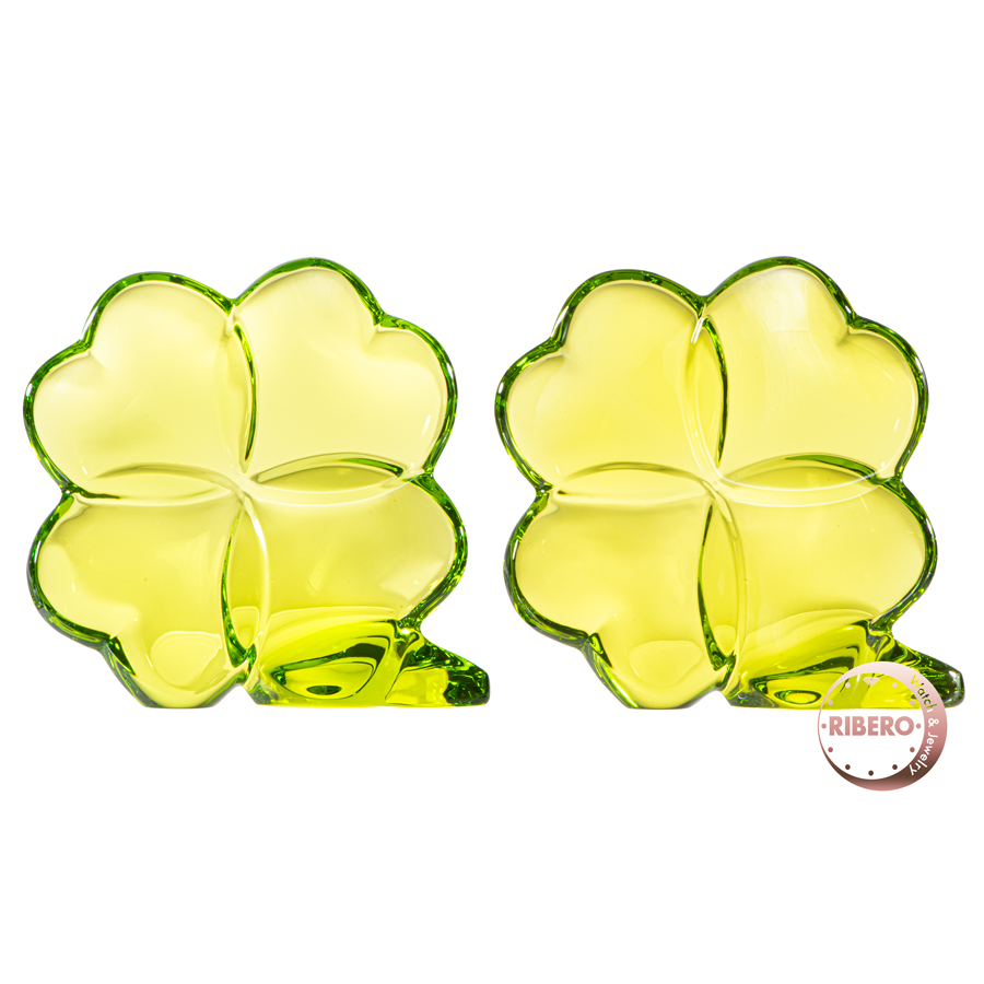 バカラ ペーパーウェイト 四つ葉クローバー