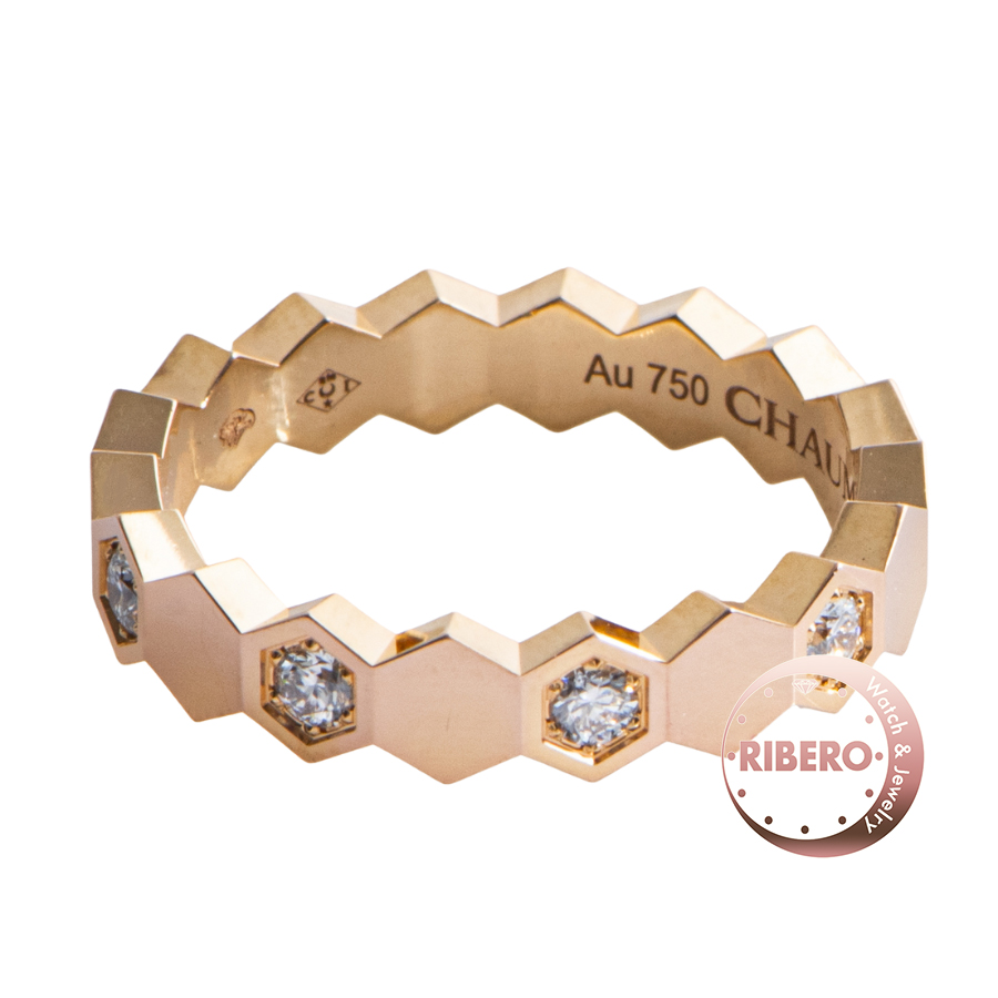 ショーメ ビードゥショーメ コレクション ハニカム リング ビーマイラブ 11号