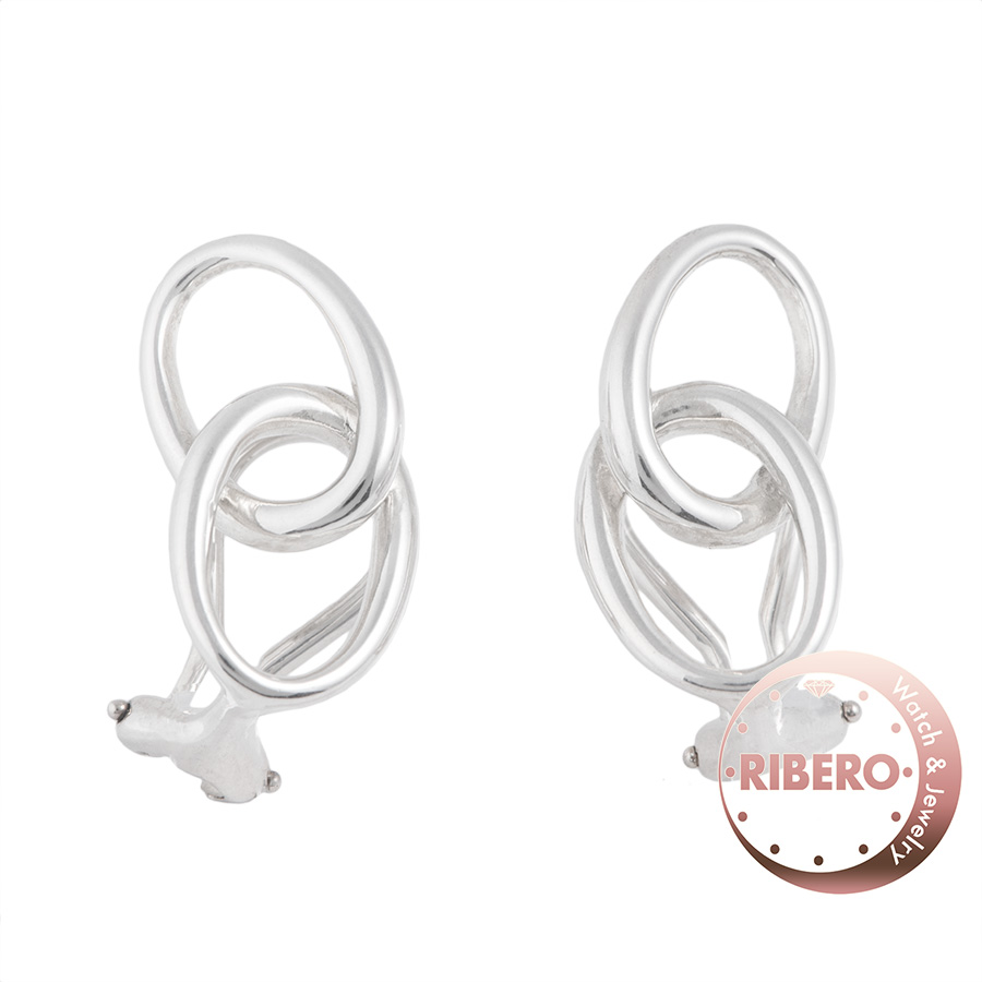 ティファニー ダブルループ イヤリング