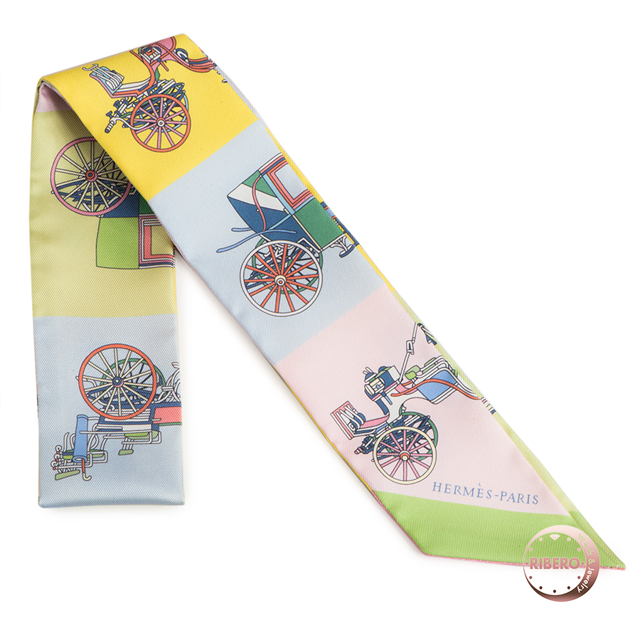 エルメス ツイリー Voitures Exquises(精巧な馬車)