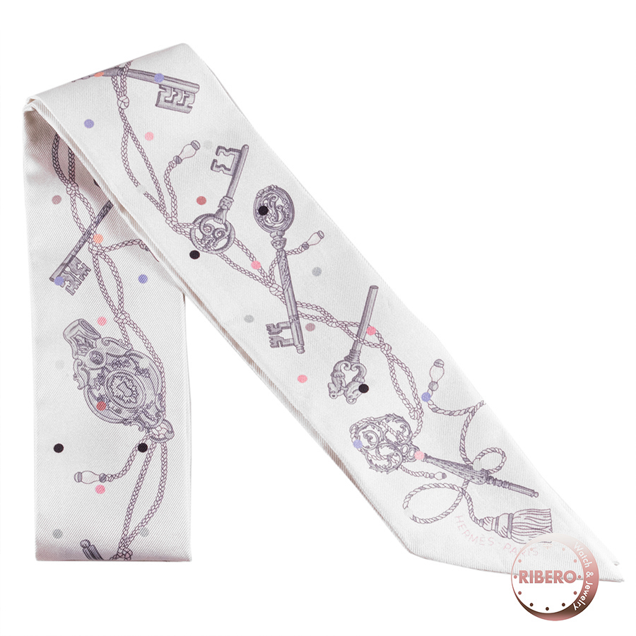 エルメス ツイリー Les Cles a Pois レ・クレ・ア・ポア