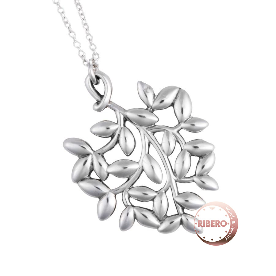 ティファニー オリーブリーフ ペンダント