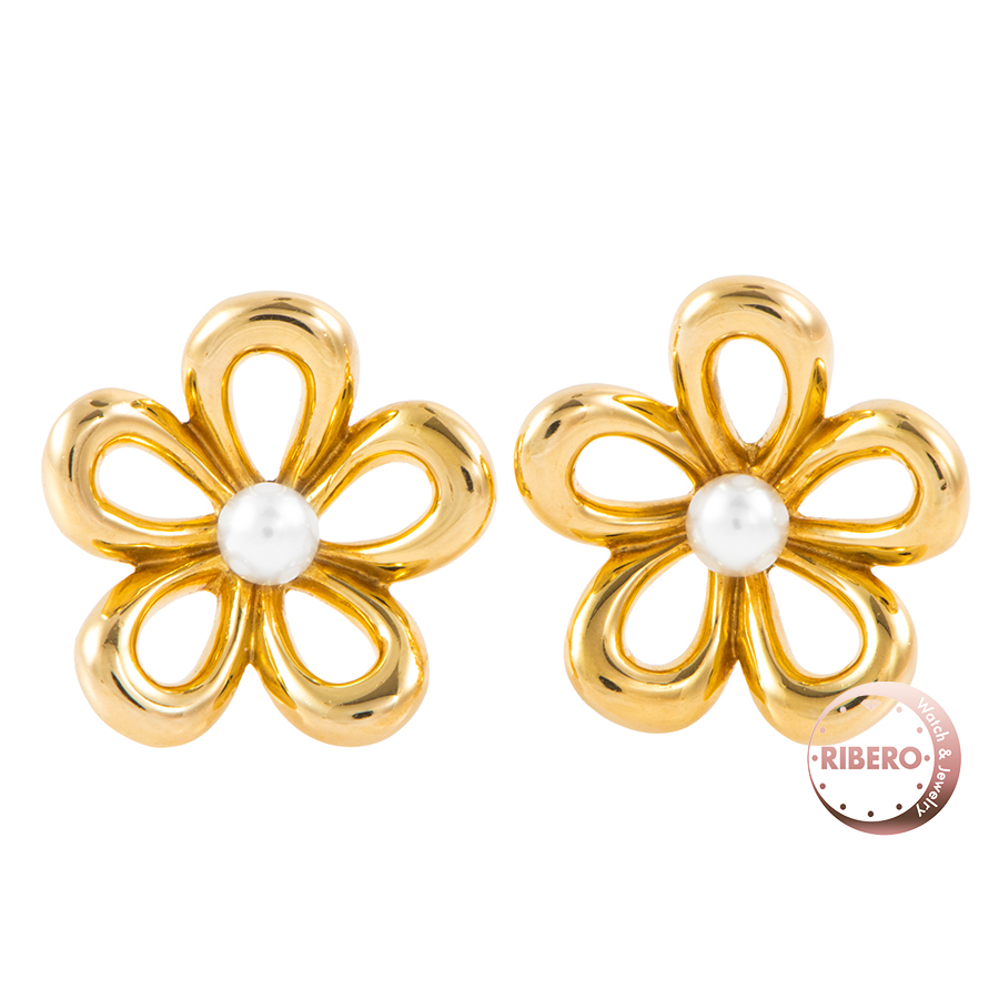 ミキモト フラワー ピアス