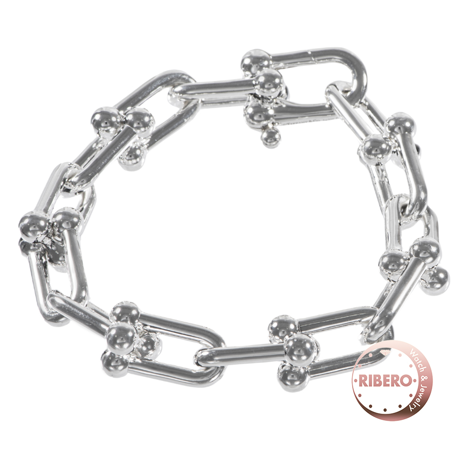 ティファニー ハードウェア リンク ラージ ブレスレット