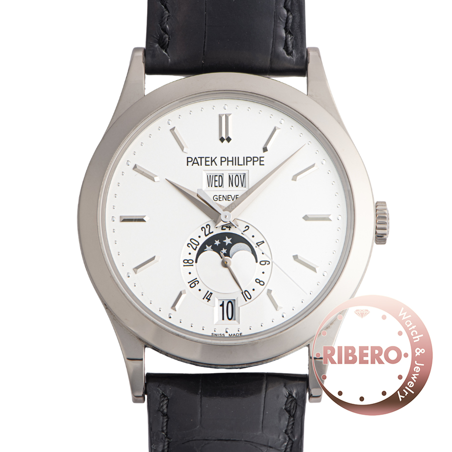 パテックフィリップ アニュアルカレンダー ムーンフェイズ 5396G-011