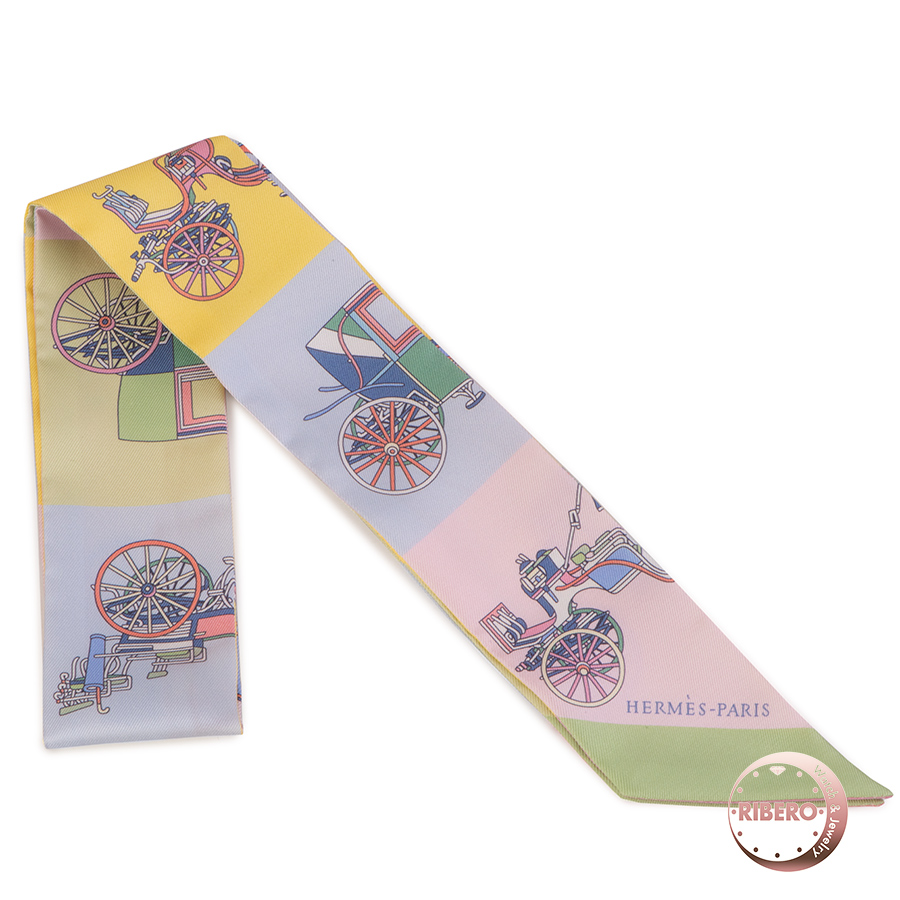 エルメス ツイリー Voitures Exquises(精巧な馬車)