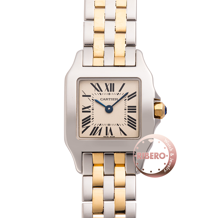 カルティエ サントスドゥモワゼルSM W25066Z6 SS/YG