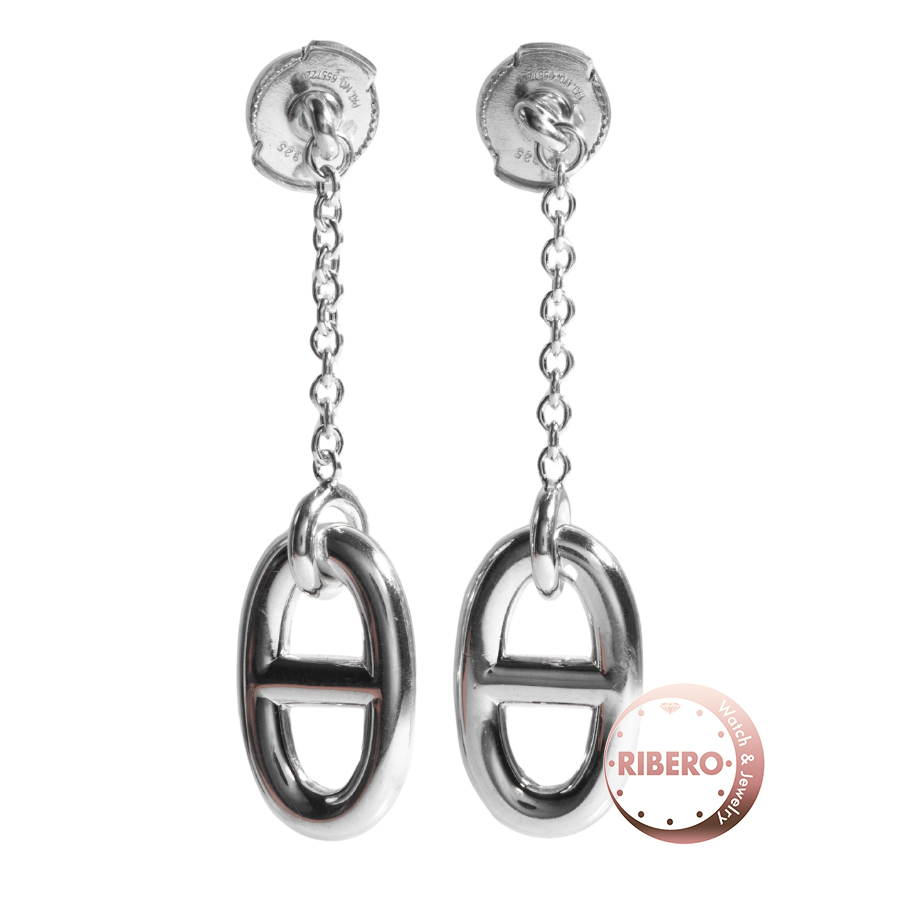 エルメス シェーヌダンクル ファランドール MM ピアス