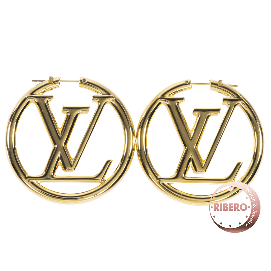 ルイ・ヴィトン ピアス フープ ルイーズ ピアス