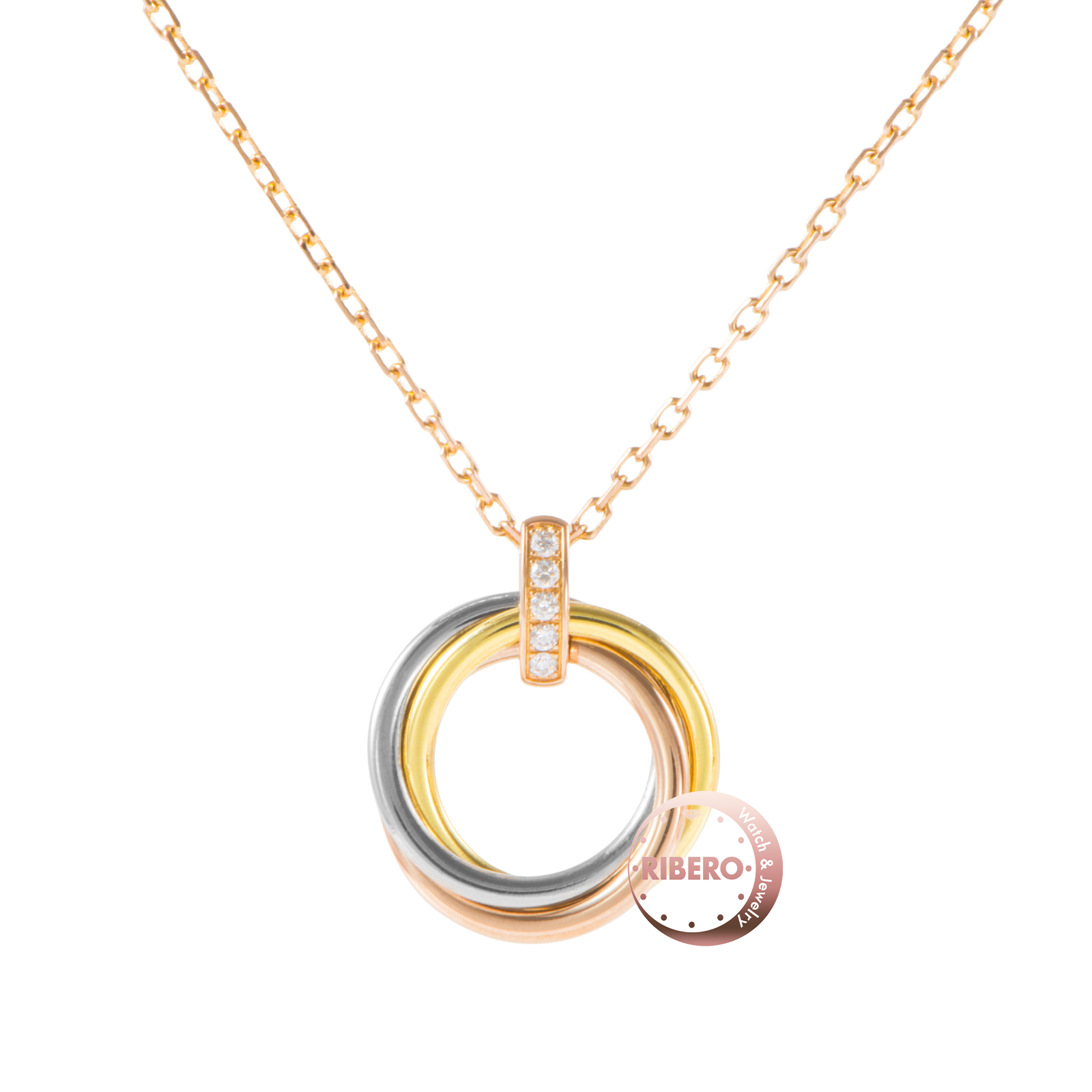 カルティエ トリニティ ネックレス