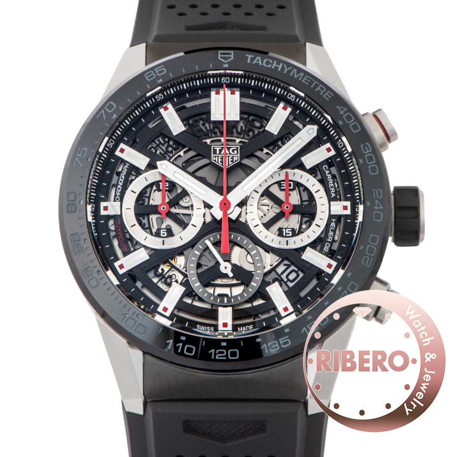 タグホイヤー カレラ キャリバー ホイヤー02 クロノグラフ CBG2010.FT6143